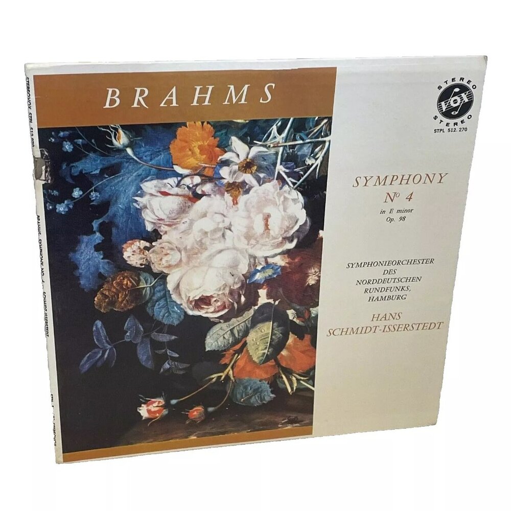 Sinfonía Nº 4 En Mi Menor Op. 98 (Vinyl, 1962) VOX STPL 512.270 VG+ LP Record